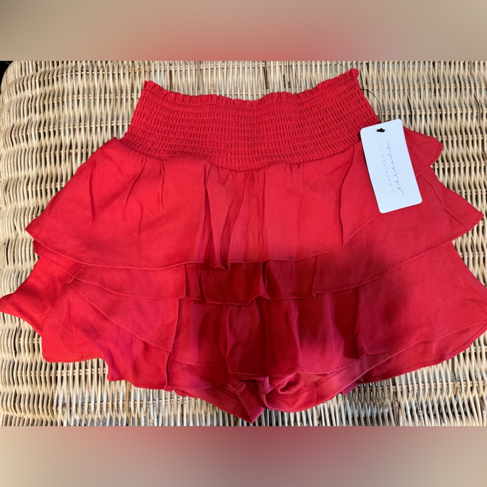 American Threads Scarlet Layered Skort